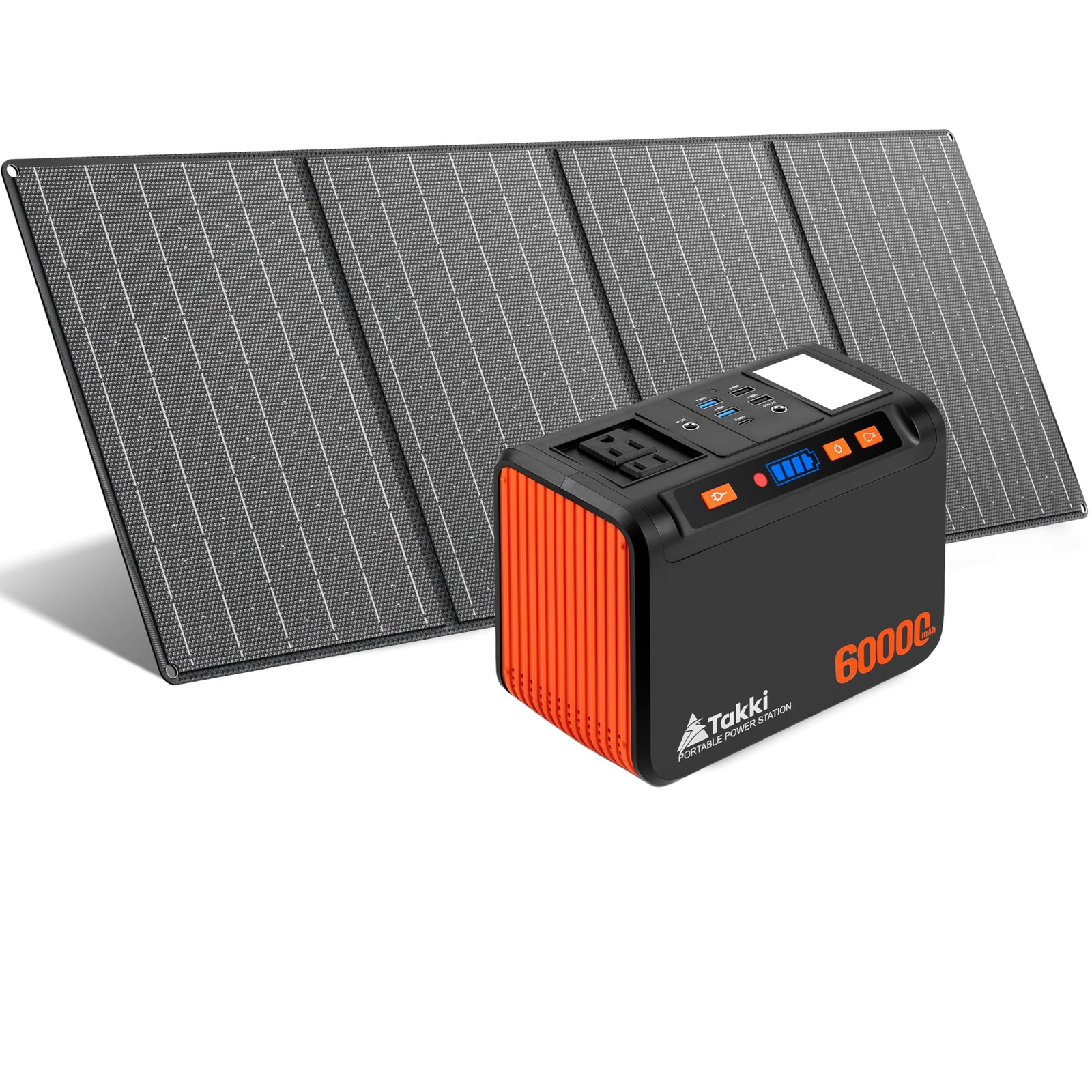Solar Generator 250W Portable Power Station with 40W Solar Panels 222Wh Pure …