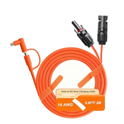 Solar Panel Connector to DC 8 mm Adapter Charging Cable SOLAR-DC8MM-ORAN