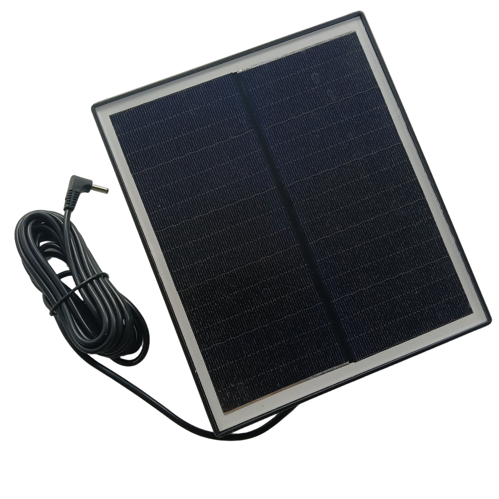 Solar Panel 3.5mm Barrel Plug Waterproof Charger for Wireless Security Camera