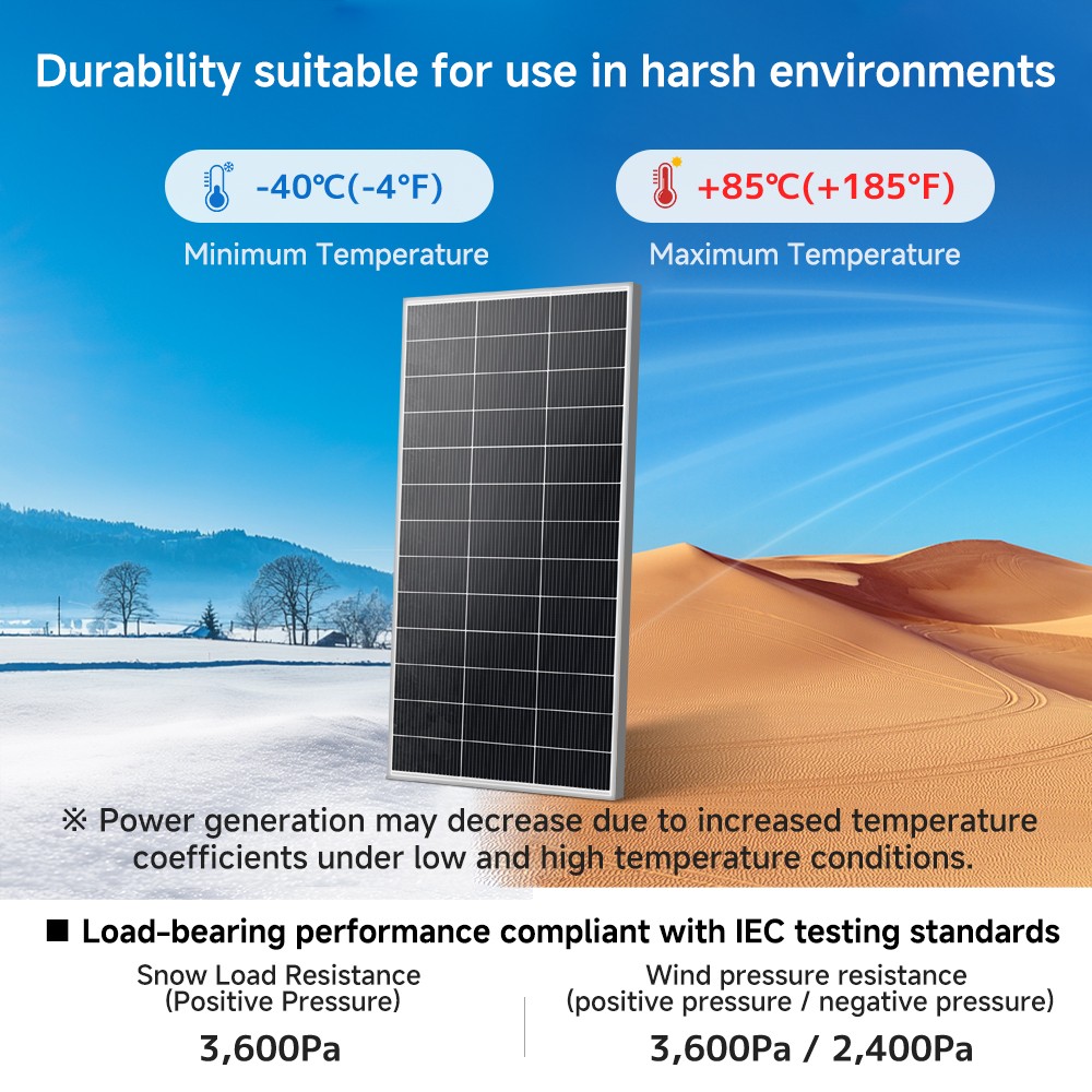 400W Monocrystalline Solar Panel Portable for RV Van Off Grid Home Camping