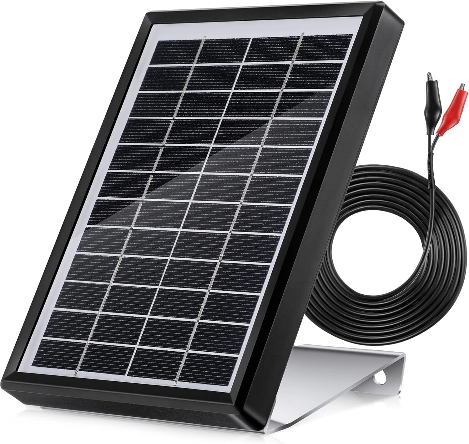 Sumind Solar Panel Charger for Feeder, 3.5W Panel Waterproof Solar Panel Battery