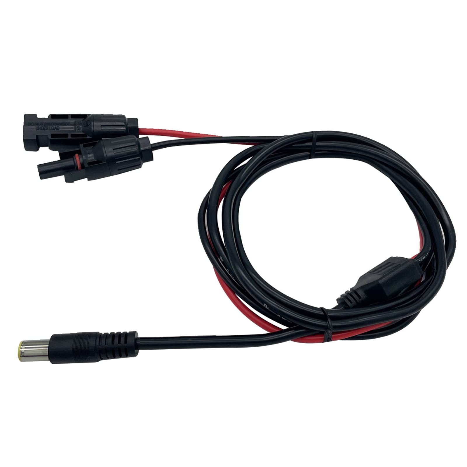 Solar Panel Connector to DC 8MM Adapter Cable, Compatible with Solar Connecto…