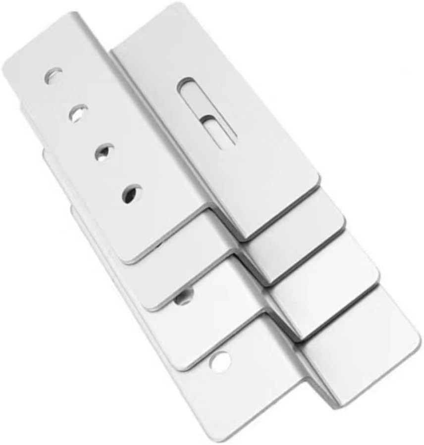 4 Sets of Durable Aluminum Solar Panel Roof Brackets for RV & Yacht Installation