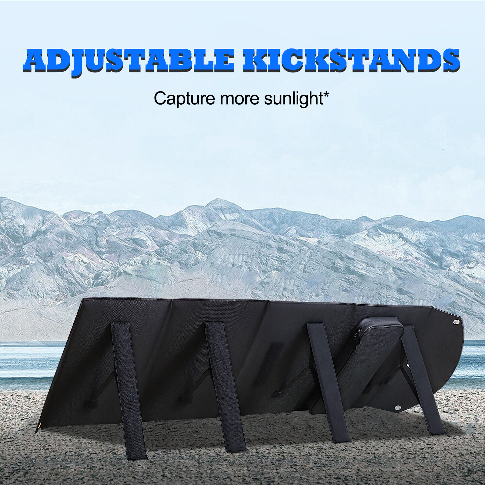 110W Foldable Solar Panel Portable With USB For Phone/Power staion/RV/Camping