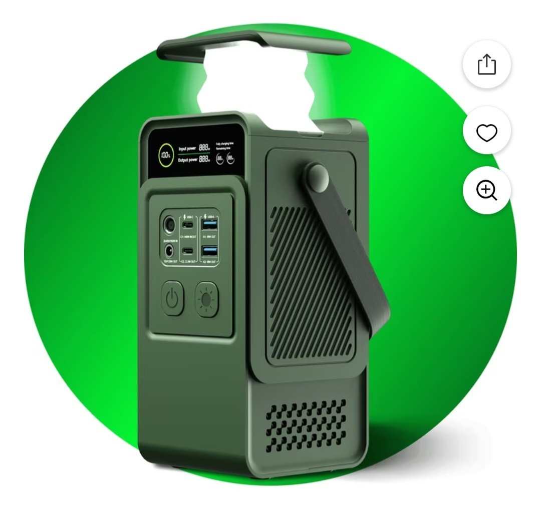 Portable Power Station Power bank 200W 60000 Mah LiFePO4 Battery Fast Charging