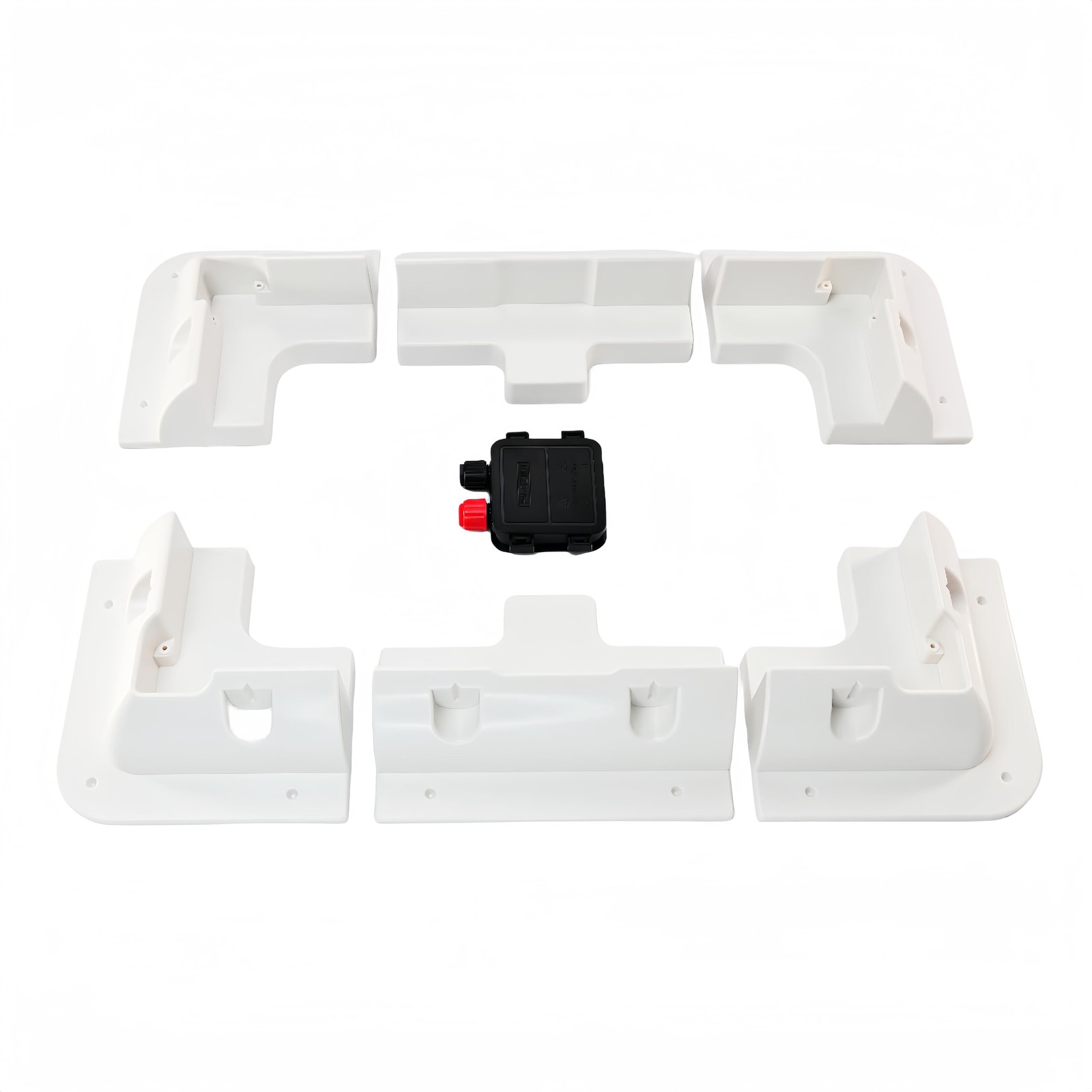 Solar Panel Mounting Brackets Kit 7PCS – Strong Roof Mounts for RVs, Vans, Ca…