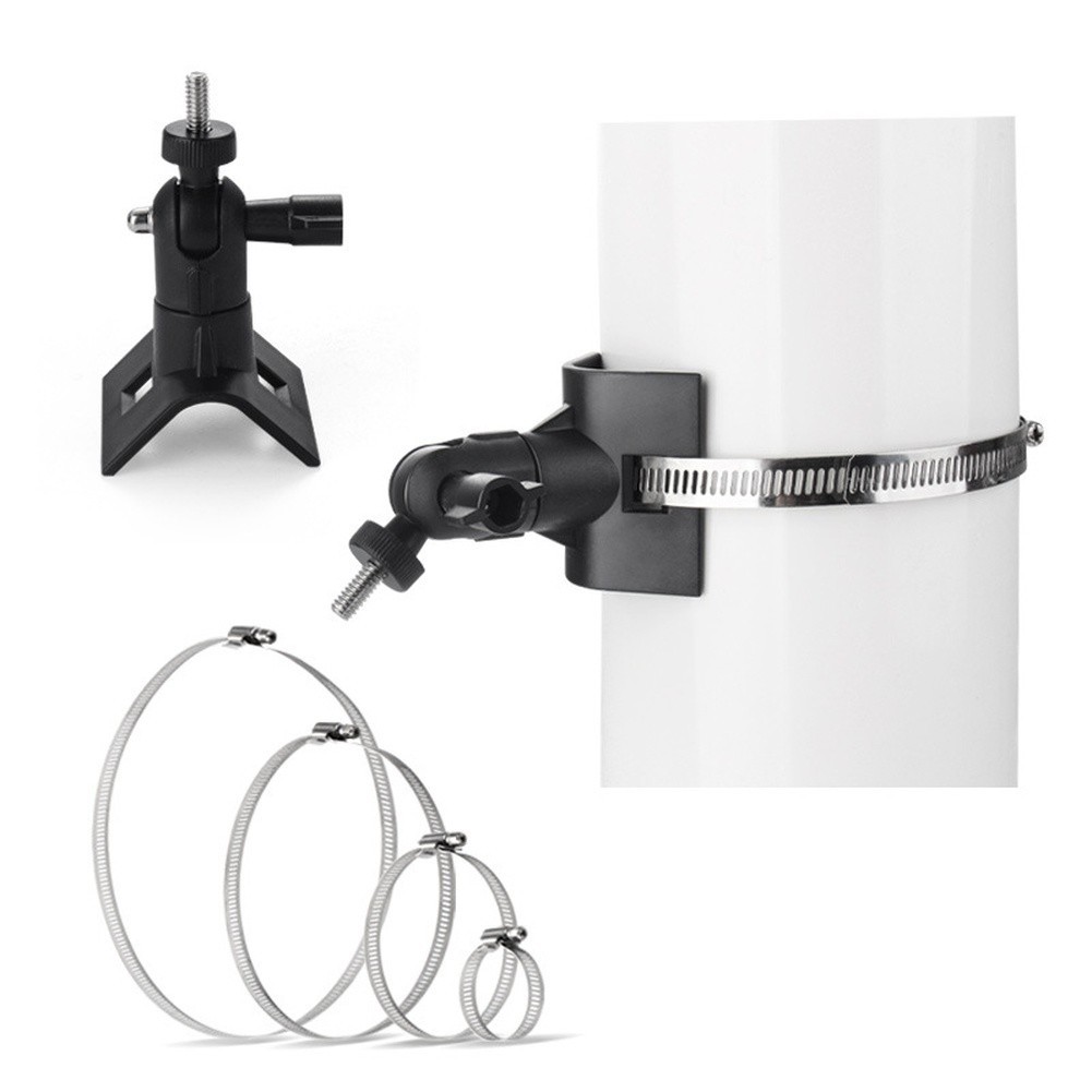 360 Degree Full Rotation Mount Bracket for Outdoor For Security Camera Pole Use