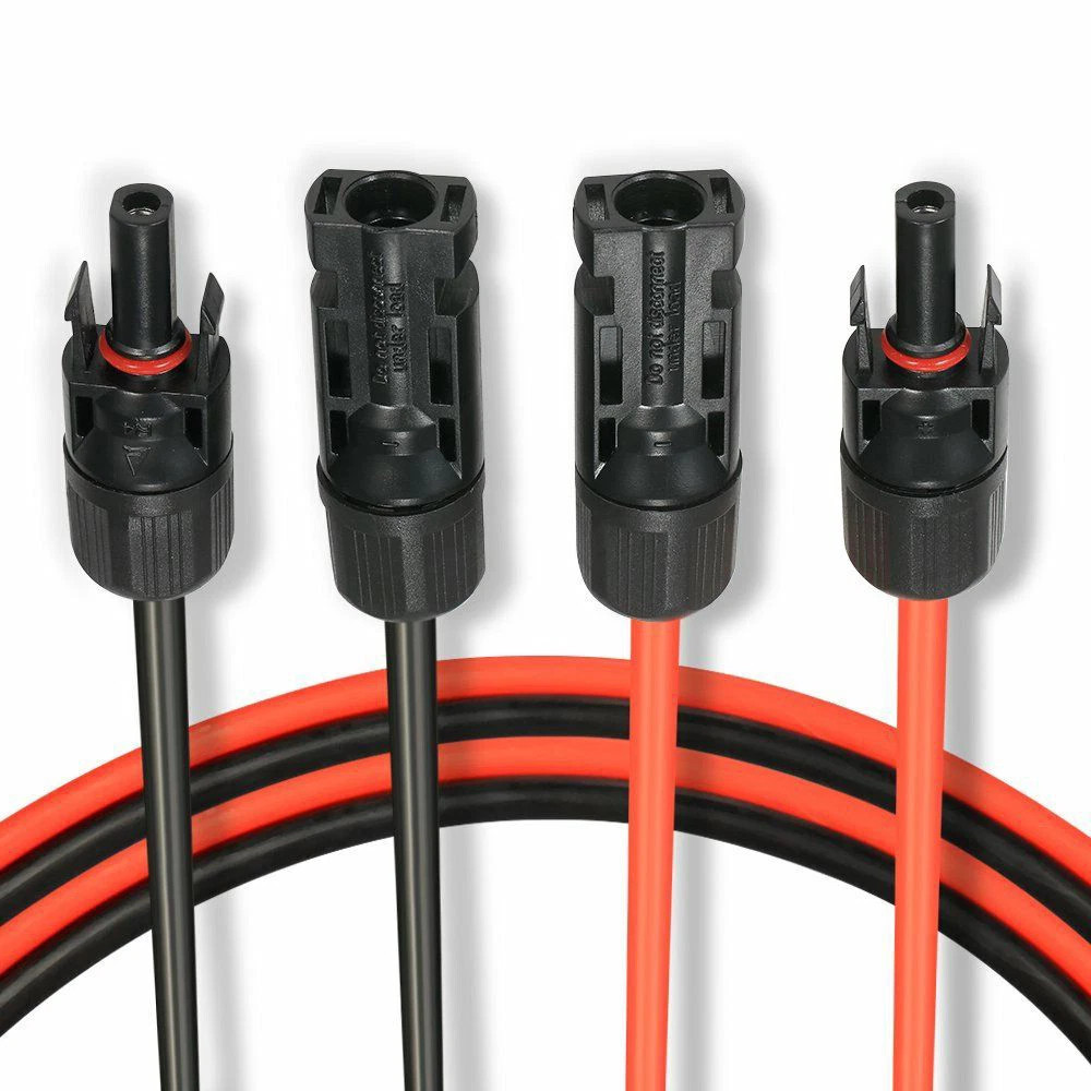 10-100Set Male Female Wire Cable Connector Set Solar Panel Waterproof Connector