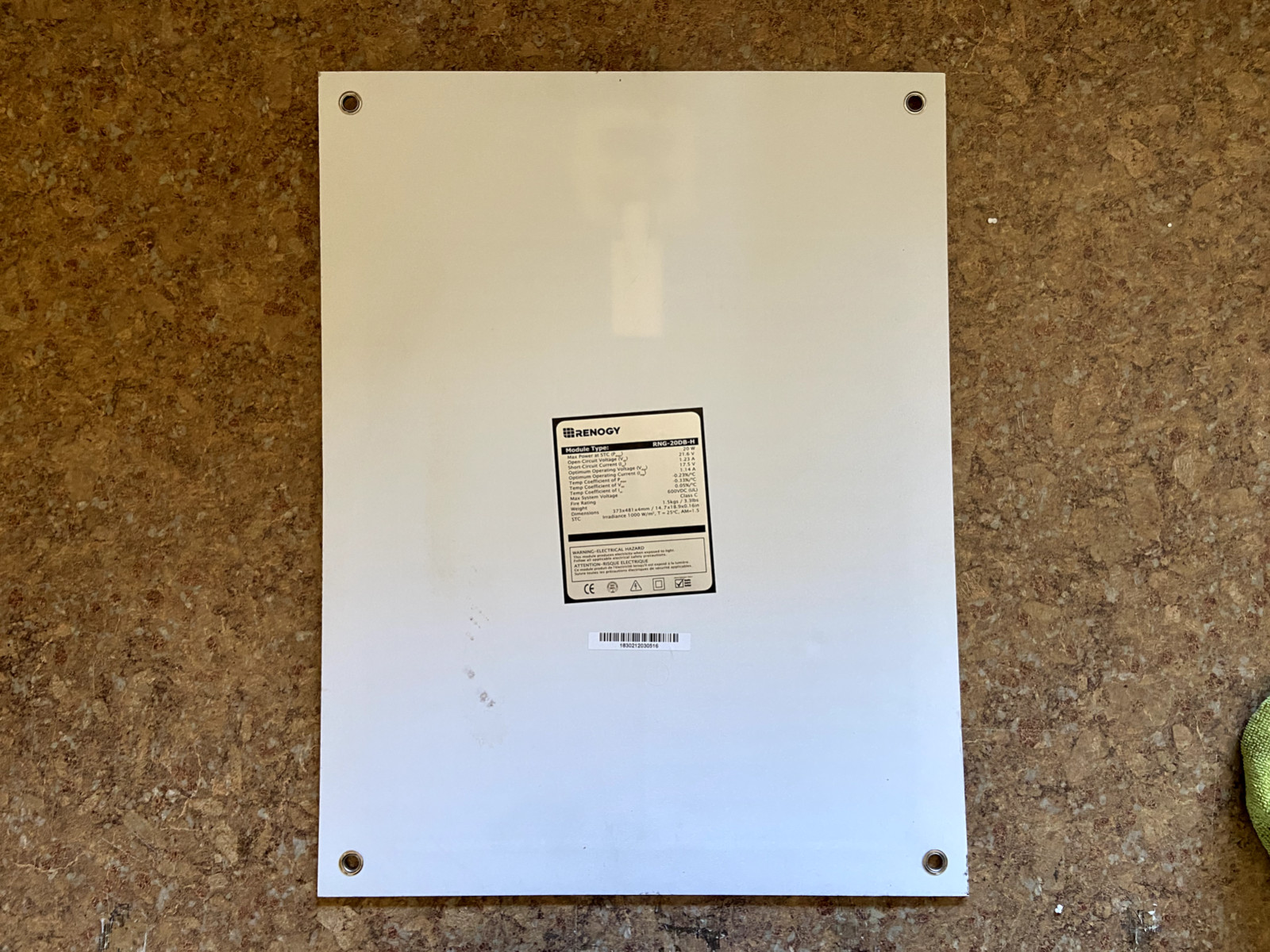 Renogy RNG-20DB-H Flex Solar Panel