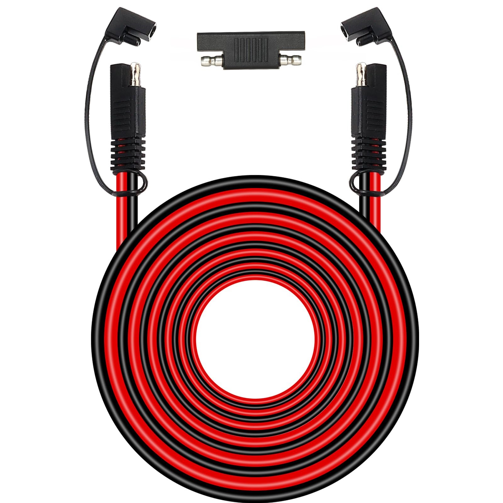 SAE Extension Cable 30FT Quick Disconnect Wire Battery Charger Cord Heavy Duty