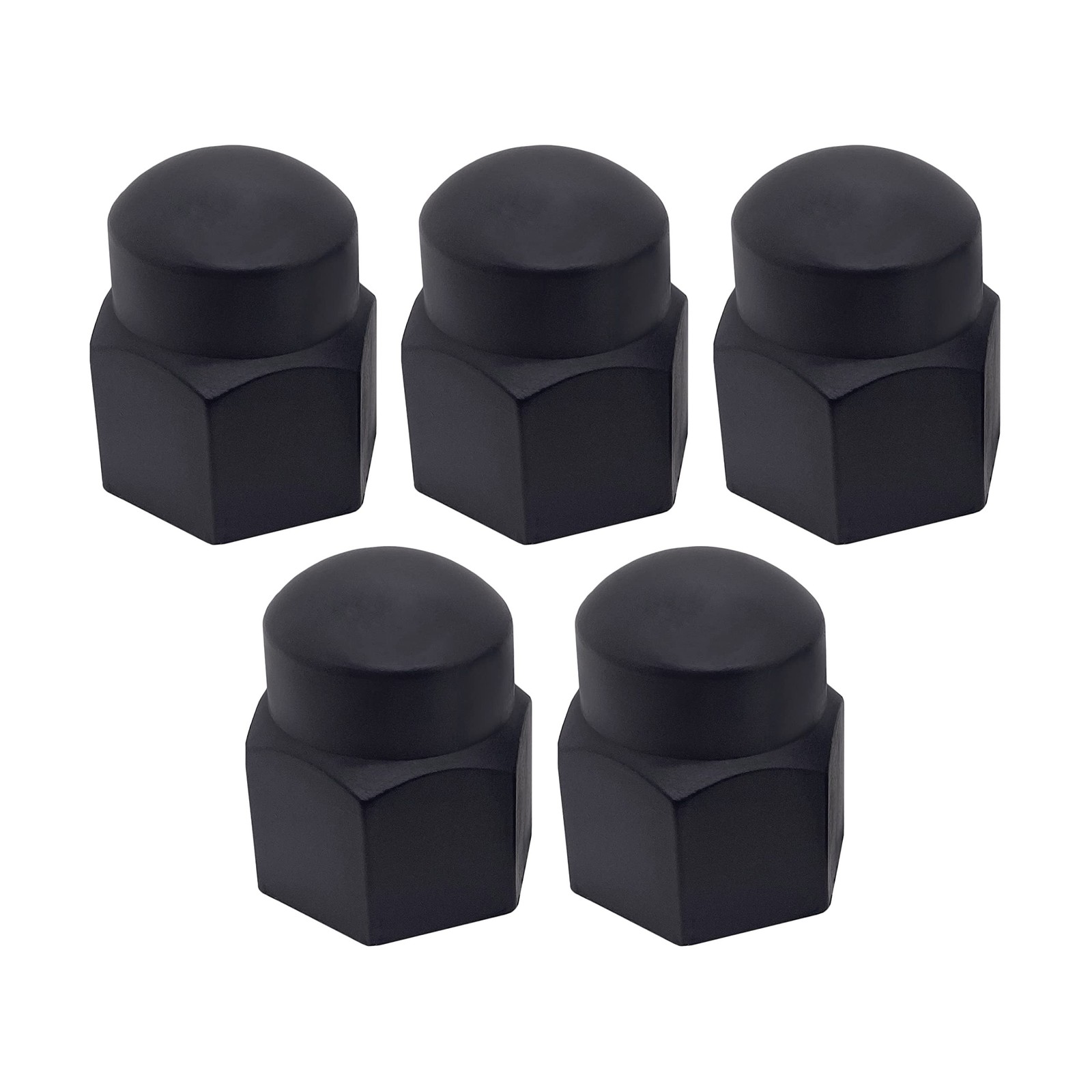 A.A 20 Pack -13/16″ Black Nylon Lug Nut Cover Cap for Trailer Camper Travel T…