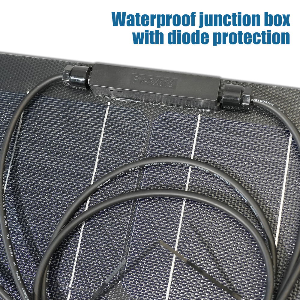200W-400W 18V Flexible Solar Panel Mono Off-Grid Charger for RV Boat Van Car