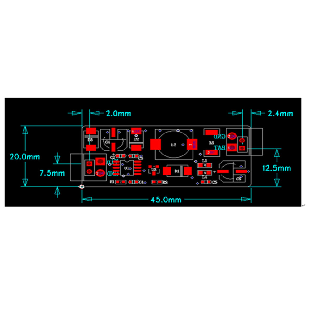 CN3761 DC5-15V Solar Panel Controller Module Lithium Battery Charging Board