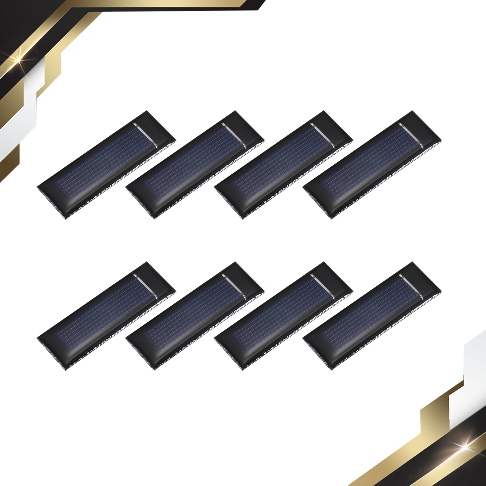 8PCS 0.5V 0.08W 0.16A Mini Solar Panels Small Solar Photovoltaic Cells