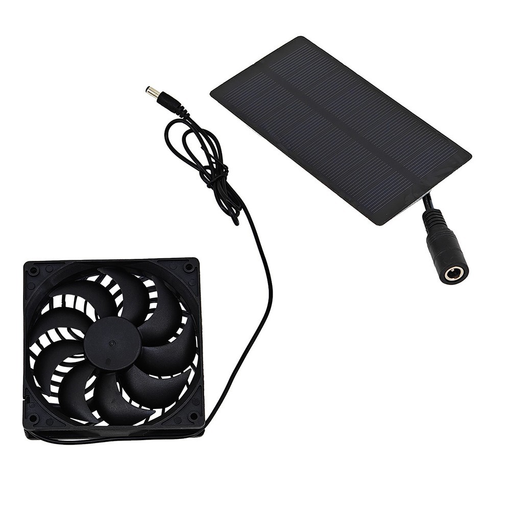 2W 4V Solar Exhaust Fan for Outdoor Use Efficient Green Energy Ventilation
