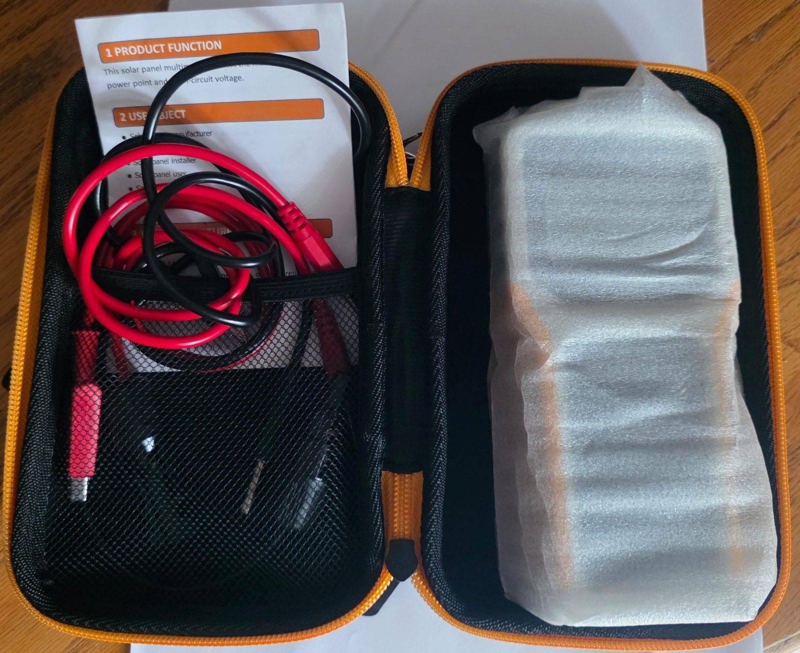 elejoy EY1600W Solar Panel Tester, Photovoltaic Panel Multimeter