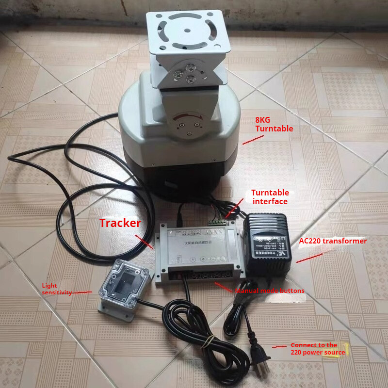 Dual Tracking Platform Small Solar Tracking System Automatic Sunlight Tracking