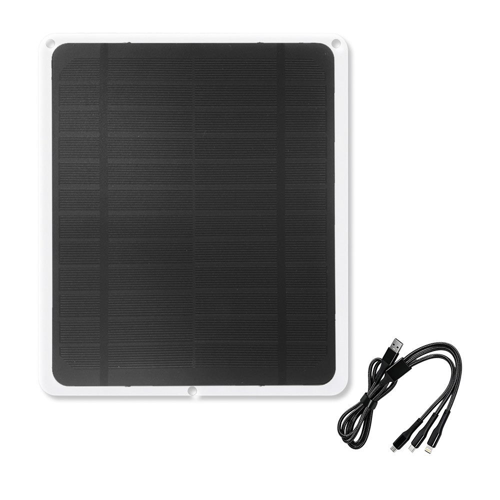 20W Flexible Solar Panel Charger Monocrystalline with USB Output Fast & Charger