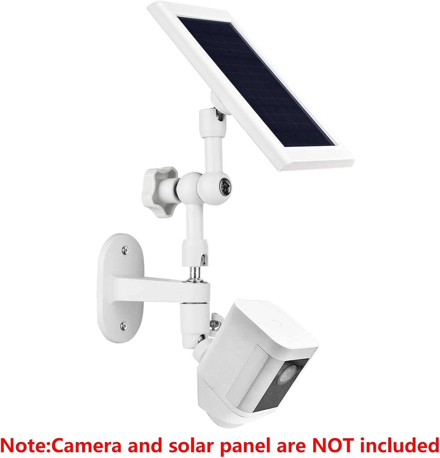 2-In-1 Wall Mount for Ring Solar Panel, Ring Stick up Cam Battery, Spotlight Cam