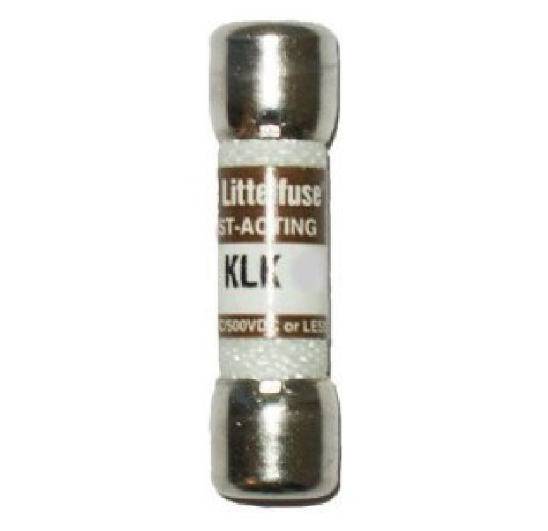 (5) QTY Littelfuse KLK 12 Amp 500VDC /600VAC (littlefuse) 10mmx38mm Midget Fuse