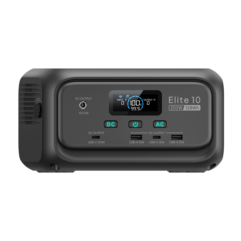 BLUETTI Elite 10 200W 128Wh Portable Mini Power Station LiFePO₄ for Camping