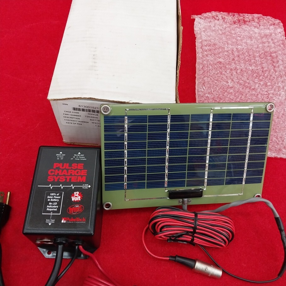 PulseTech Pulse Charge System 12Volt. 6W 100% of Solar Power to Battery