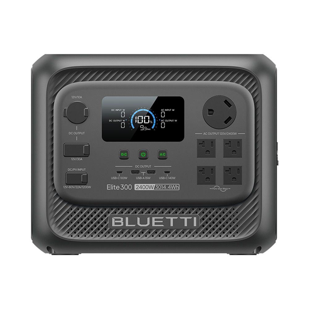BLUETTI Elite 300 2400W 3014Wh Portable Power Station for Travelling Backup