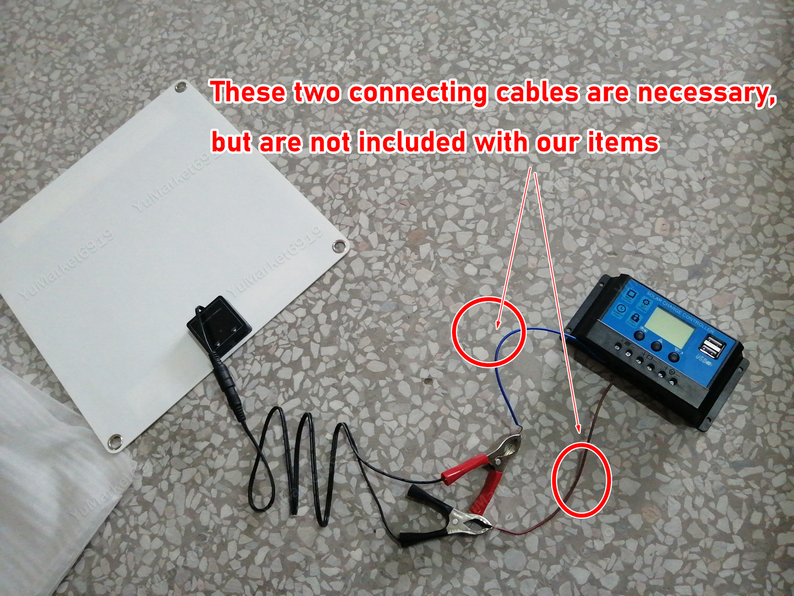 25 Watts Solar Panel 12V Trickle Charger Battery Charger Kit with Controller Lot