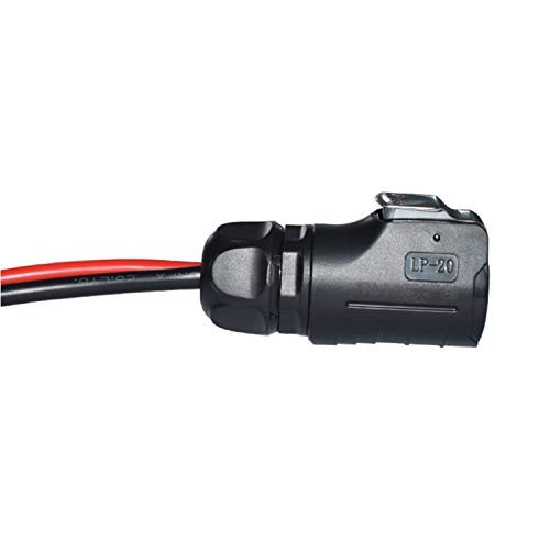 10AWG 2 Pin Power Industrial Circular Connector，for Furrion,Solar 40cm/1.3ft