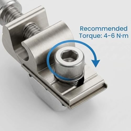 Grounding Lug 6.7mm – Aluminum Alloy Connector for Solar Roof, Ground Mount & Ca