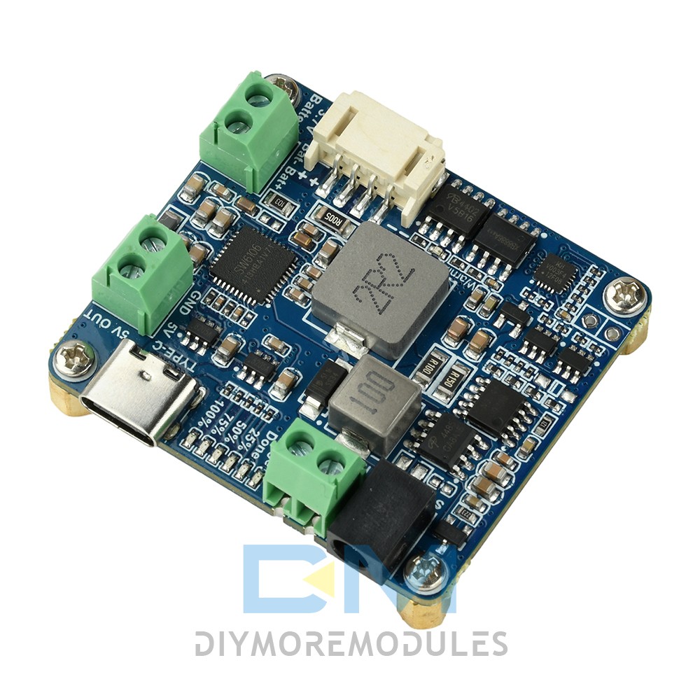 6-24V Solar Panel Power Management Module 5V 3A MPPT PD QC FCP SFCP Type-C