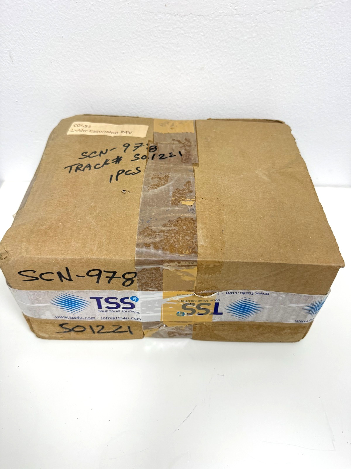 TSS C0551 Σ-Ahr Extension 24V 130A Solar PV Monitoring Module Made in Netherland