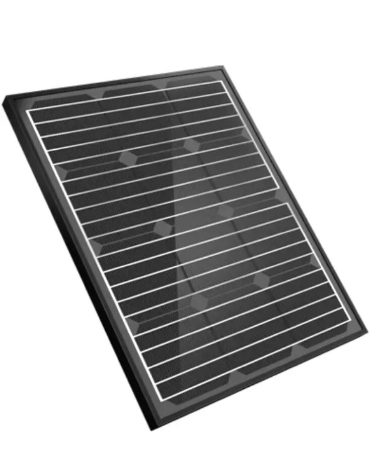 FURRION FSFP50MAT-BL 50W SOLAR PANEL BATTERY MAINTAINER (NOT THE KIT)