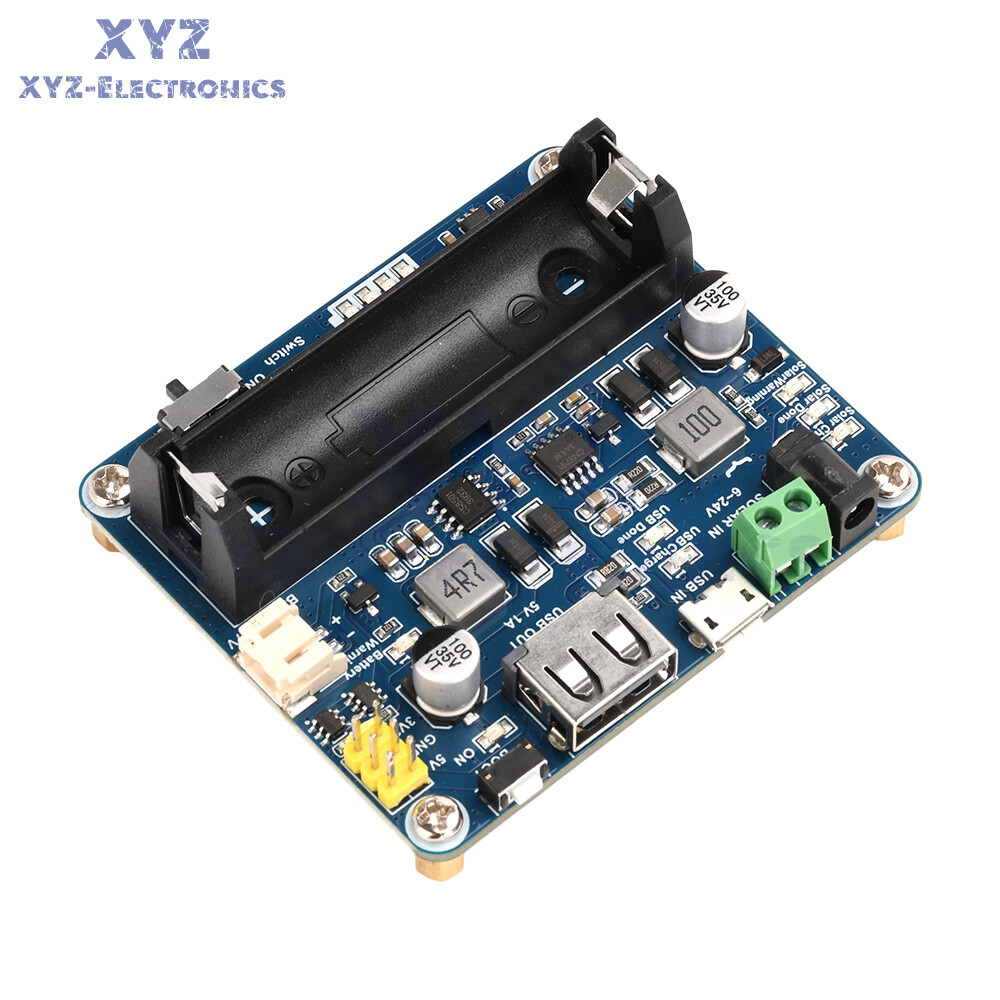 Power Manager Module for 6V~24V Solar Panel Support MPPT USB Battery Charging