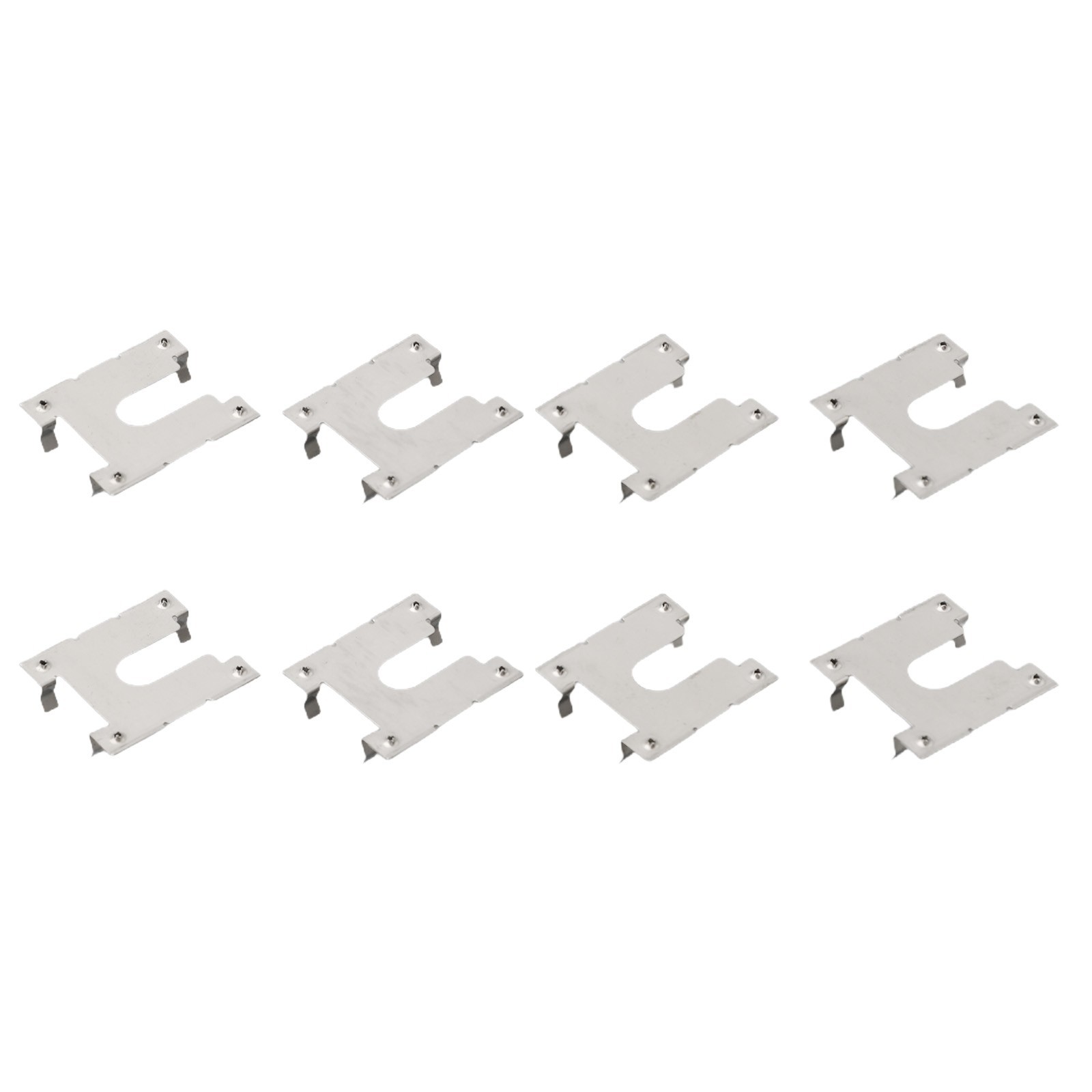 Stainless Steel 20pcs Solar Grounding Clip for PV Panel Grounding and Safety