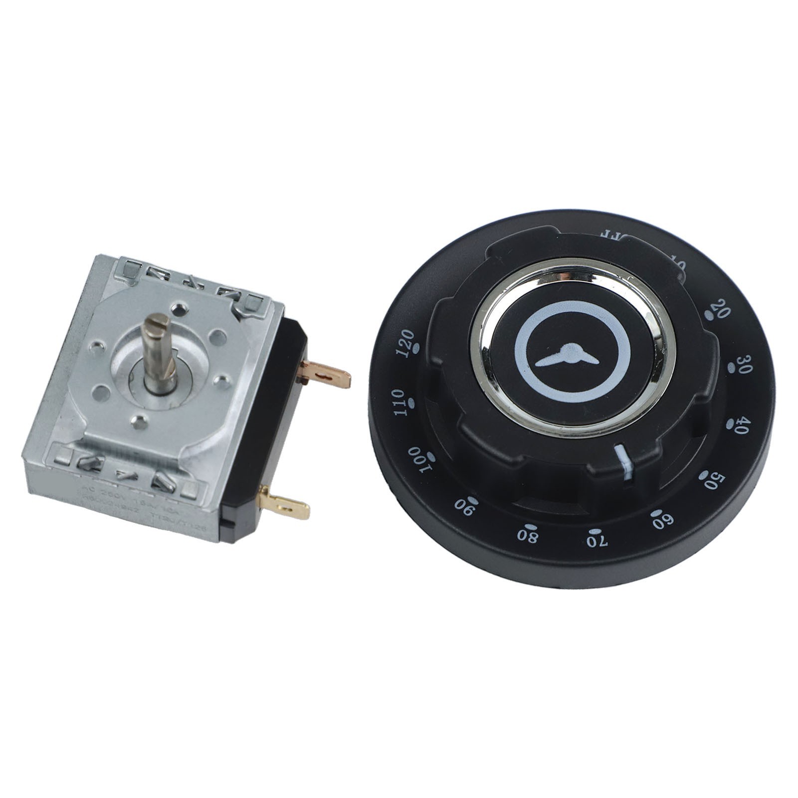 Knob Timer Switch for Microwave AC250V 16A 30 60 90 120 Minute Settings