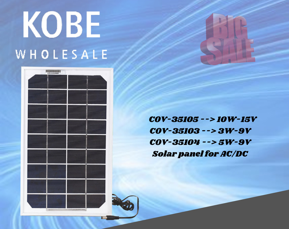 2 PACK NETCOMLAB – Solar Panel 5W-9V