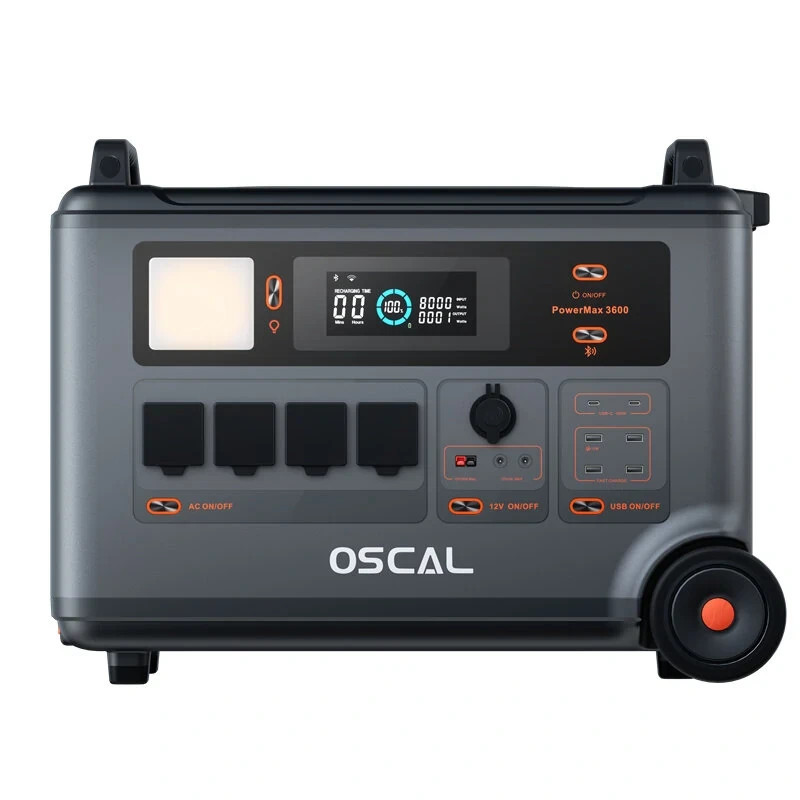 Portable Power Station 3600Wh Extra Battery Pack for Power Max Blackview Oscal