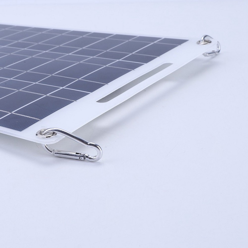 1X(60W Solar Panel Portable 5V Dual USB Fast Panel Kit Travel Phone O2S4)1458