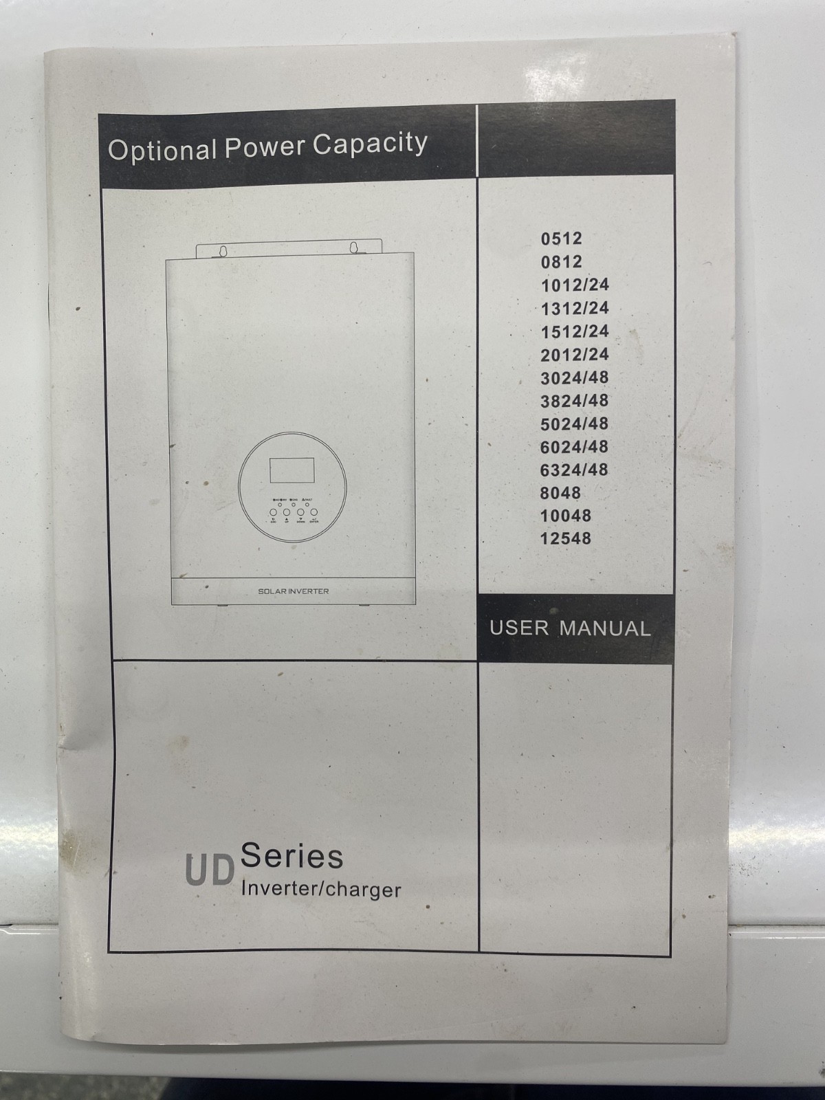 220VAC/12VDC Hybrid Inverter