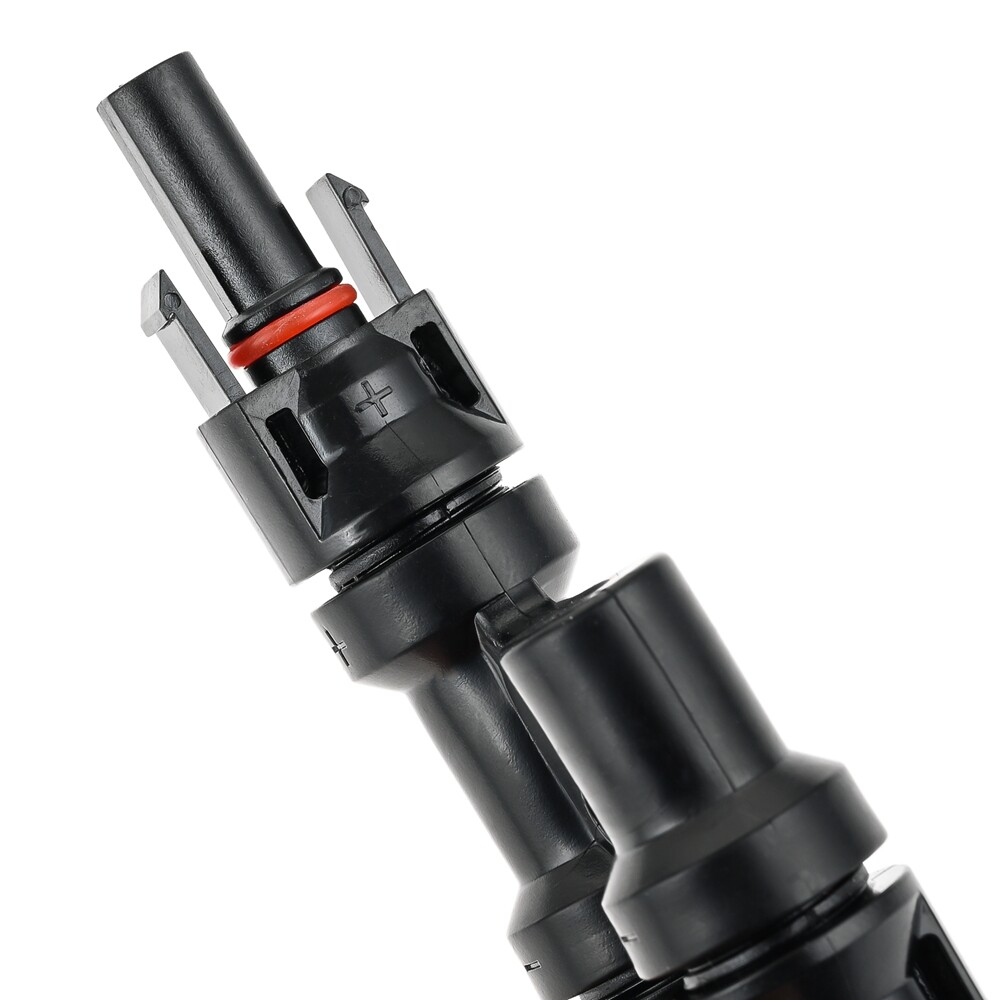 T Branch Solar Panel Connectors Solar Waterproof Adapter Cable 2 to 1 MMF+FFM