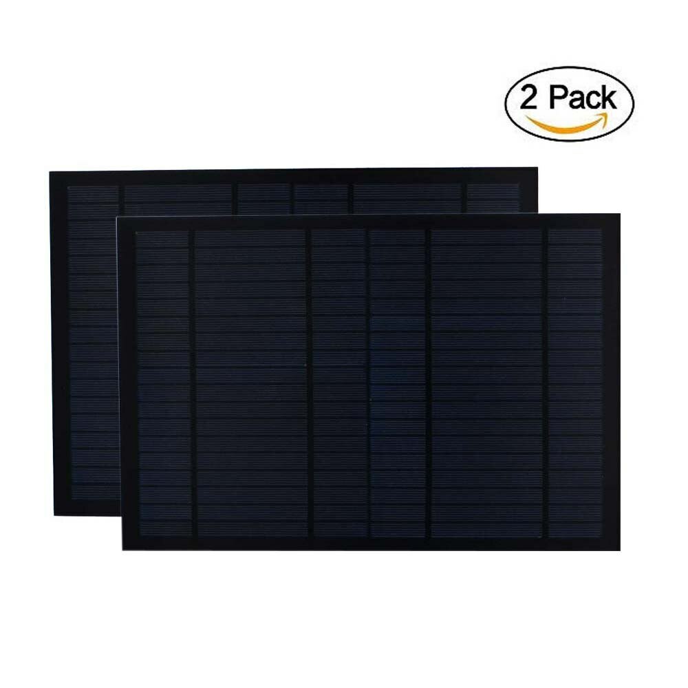 2 pcs/lot panneau solaire 18 V 20 W 10 W 0.55A Mini monocristallin