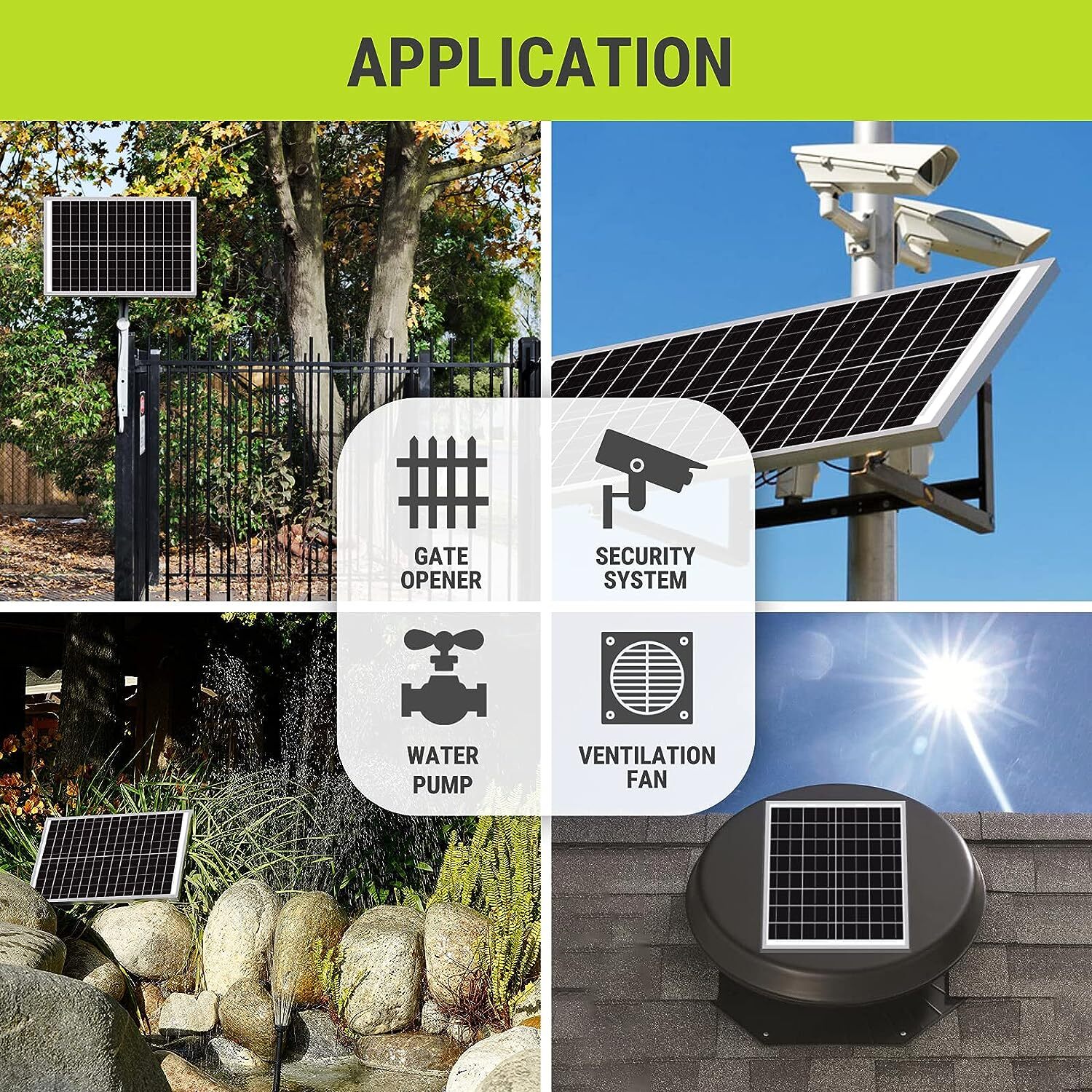 100W Watt 12V Flexible Solar Panel Mono Home RV Rooftop Camping Off-Grid Power