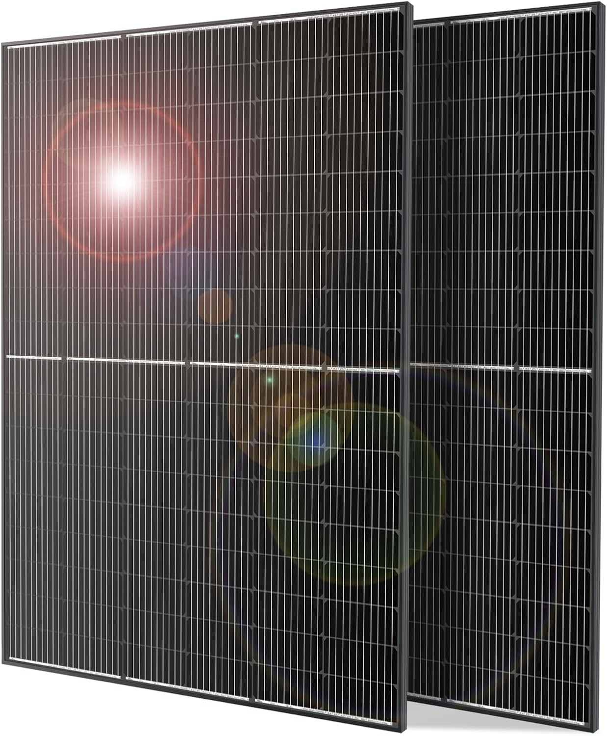 Monocrystalline Solar Panel Size 800W (2×400W) 31V for 12/24V Devices, Aluminum