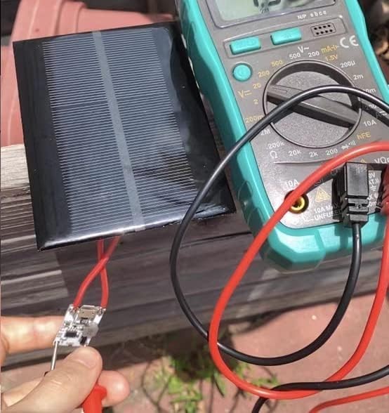 5Pcs 1.5V 0.65W Small Solar Panel Polysilicon Mini Solar Cells DIY Electric T…