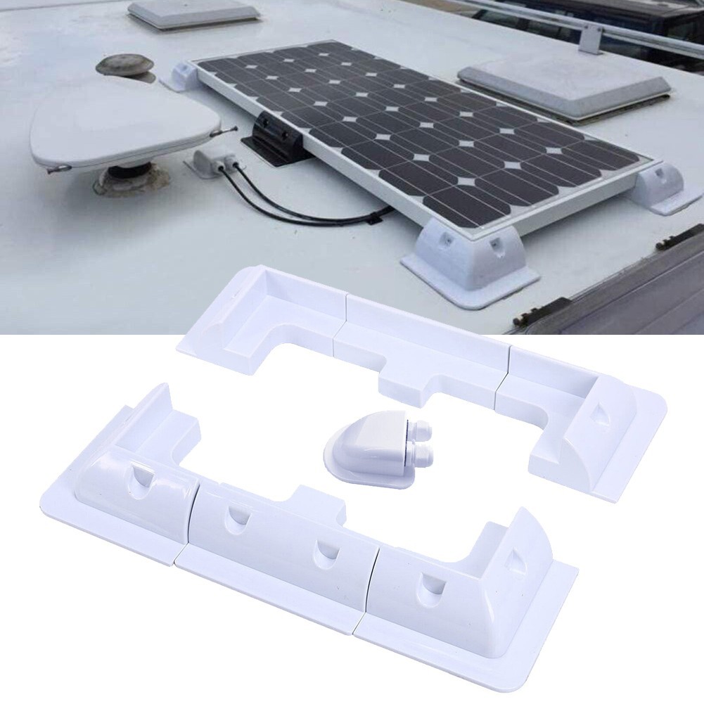 Reliable ABS Mounting Brackets for Solar Panels on RV and Camper Van Roofs