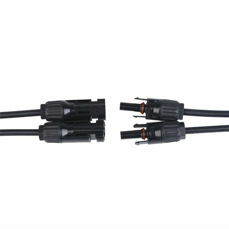 Solar Panel Y Branch Cable Connection Waterproof Adapter Connector Extension US