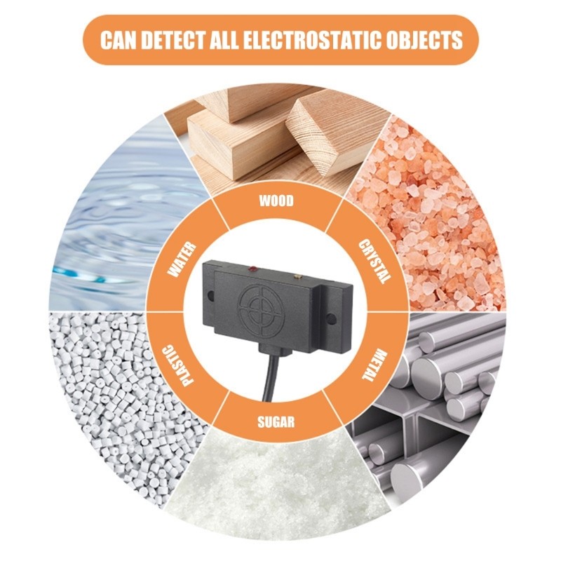 Precisions Capacitive Proximity Switches Sensing Distance Automation Application