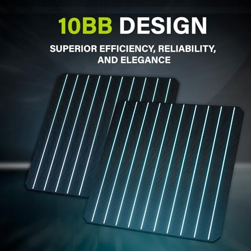 10W(Watts) 12V(Volts) Monocrystalline 10BB Solar Panel High 10W Mono