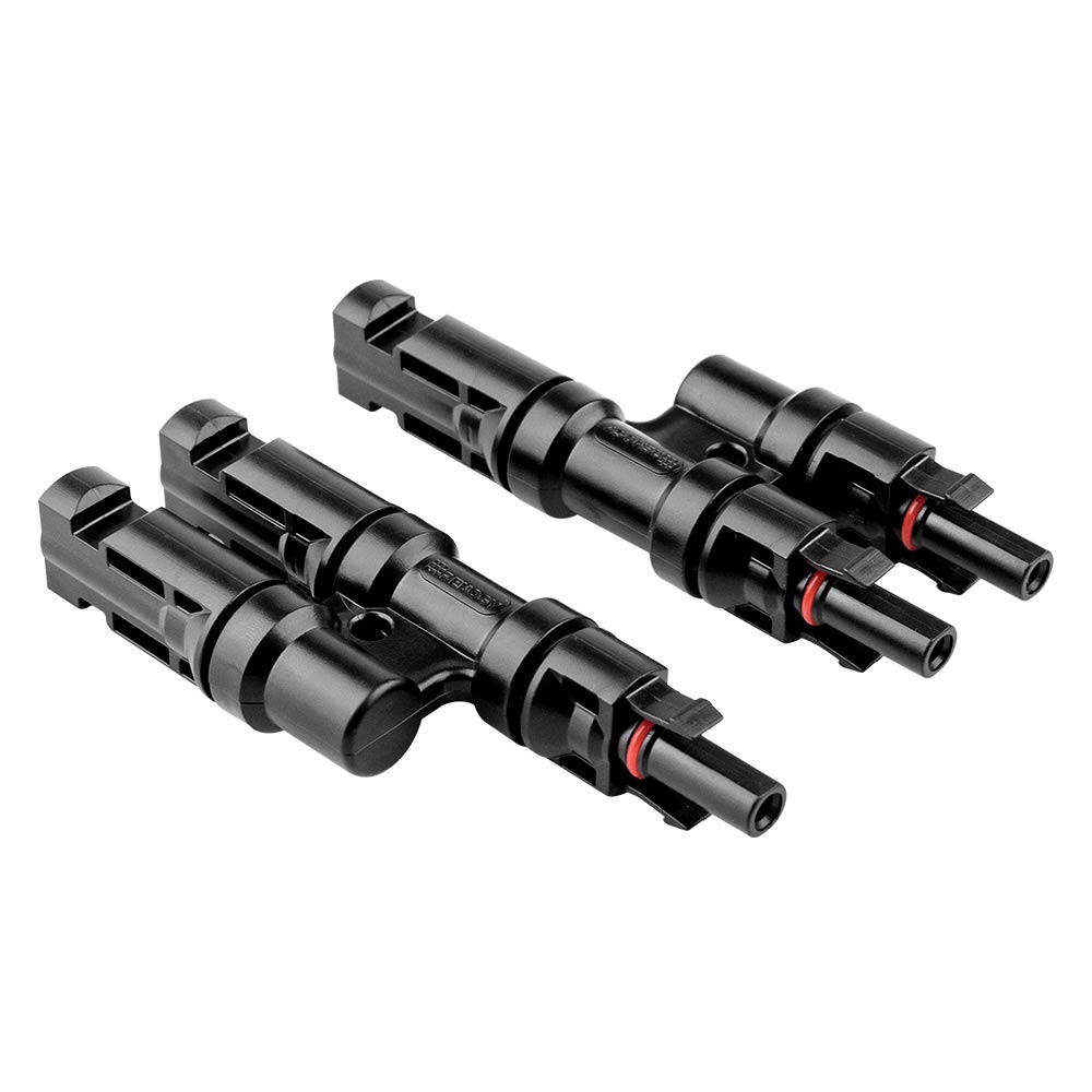 Renogy Branch Y Connector in Pair MMF+FFM for Parallel Connection Between Solar